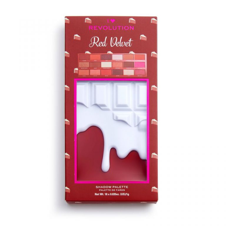 پالت سایه رولوشن مدل red velvet