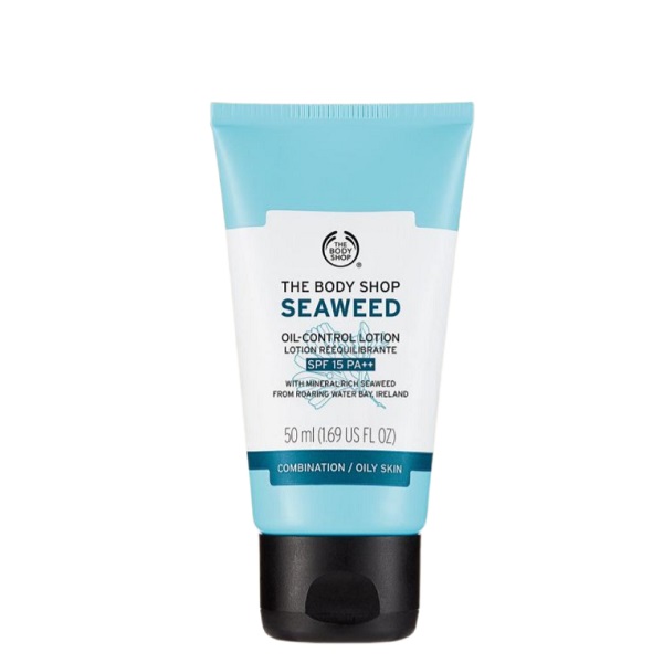 The Body Shop Seaweed Oil-Control Lotion SPF 15 لوسیون مرطوب کننده و کنترل چربی سیوید بادی شاپ