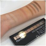 پالت سایه 10 رنگ نود فلورمار swatche