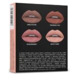 ست رژلب مایع مینی Au Natural Nudes هدی بیوتی - تصویر 2