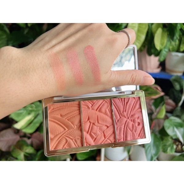 tarte blush palette tartelette blush in bloom swatch پالت رژگونه تارت مدل Tartelette Blush In Bloom سواچ