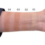 پنکک تراکوتا نوت swatches