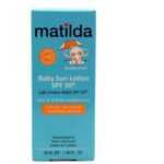 لوسیون ضد آفتاب رولی کودک SPF50 ماتیلدا