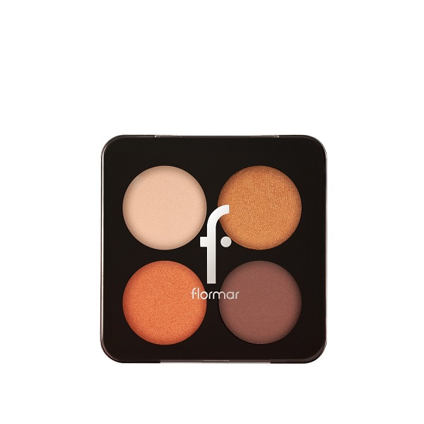 flormar color eyeshadow palette 007 Obsession پالت سایه چشم چهار رنگ فلورمار