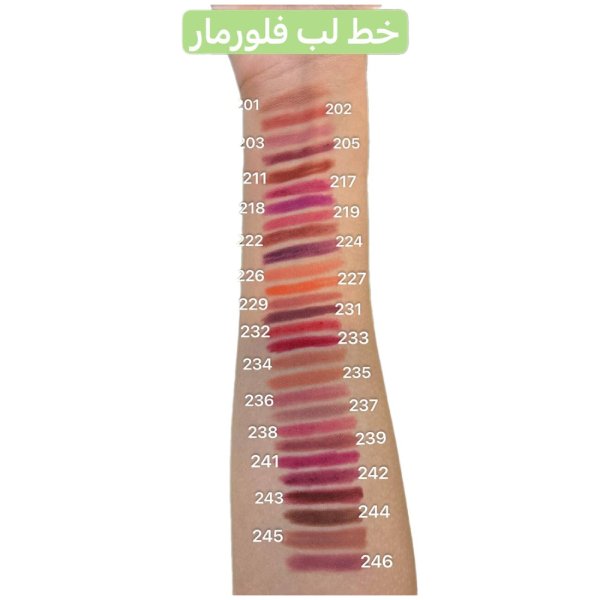 flormar lip pencil مداد لب ضد آب فلورمار تست سواچ