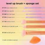 براش ریل تکنیک مدل Level up brush + sponge set