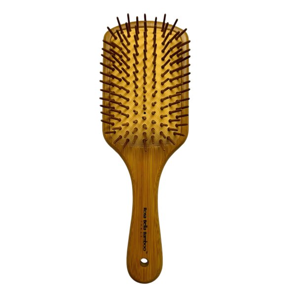 rosa bella bamboo brush برس چوبی بامبو مستطیلی رزا بلا