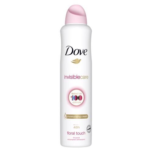 dove invisible dry spray floral touch 250ml اسپری دئودورانت زنانه Invisible Care داو