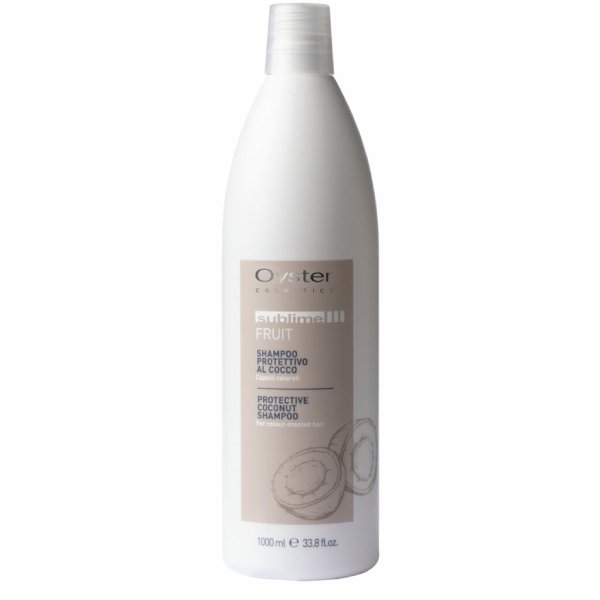 oyster sublime coconut shampoo شامپو محافظ رنگ مو حاوی روغن نارگیل اویستر