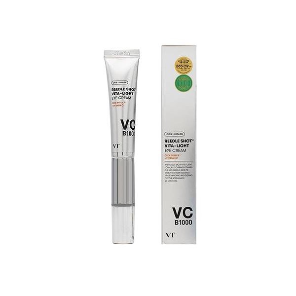 vt cosmetics reedle shot vita light eye cream دور چشم ویتا لایت ریدل شات وی تی کازمتیک