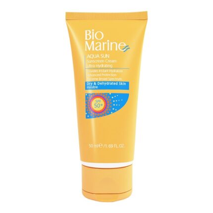 ضد آفتاب بی رنگ رطوبت رسان پوست خشک SPF50 بایومارین