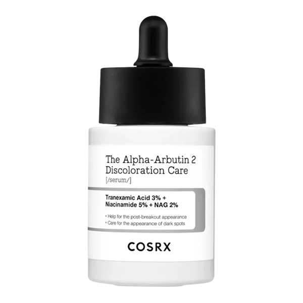 cosrx the alpha arbutin 2 discoloration care serum سرم ضد لک روشن کننده آلفا آربوتین 2 درصد کوزارکس