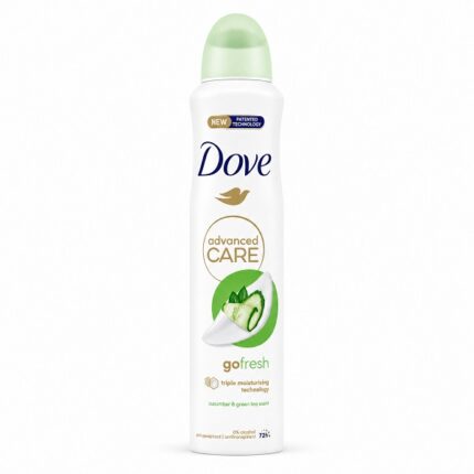 اسپری دئودورانت خیار go fresh داو