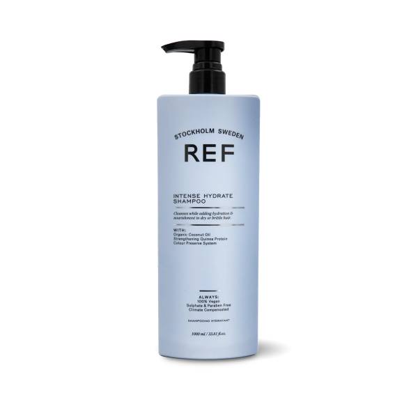 ref intense hydrate shampoo 1000ml شامپو آبرسان قوی حاوی روغن نارگیل رف 1 لیتر