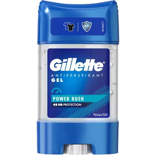 gillette antiperspirant gel power rush مام ژله ای Power Rush ژیلت