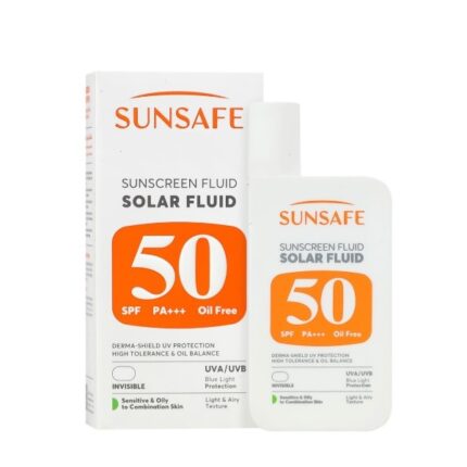 ضد آفتاب SPF50 سولار فلوئید سان سیف