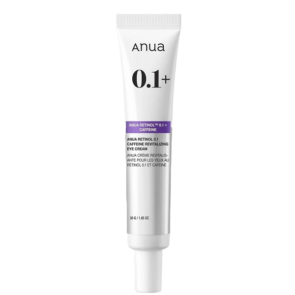 Anua Retinol 0.1+ Caffeine Revitalizing Eye Cream کرم دور چشم رتینول 0.1 و کافئین آنوا