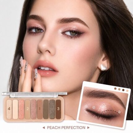 پالت سایه چشم 9 رنگ پیچ پرفکشن شیگلم