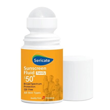 فلوئید ضد آفتاب رولی بی رنگ SPF50+ سری کیت