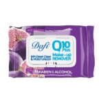 دستمال مرطوب پاک کننده آرایش دافی مدل Q10 (طرح انجیر)