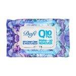 دستمال مرطوب پاک کننده آرایش دافی مدل Q10 (طرح گل 2)