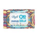 دستمال مرطوب پاک کننده آرایش دافی مدل Q10 (طرح گل 3)