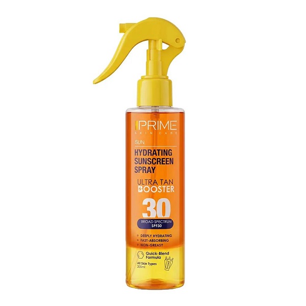Prime Hydrating Sunscreen Spary SPF30 200 ML اسپری ضد آفتاب آبرسان دو فاز SPF30 پرایم