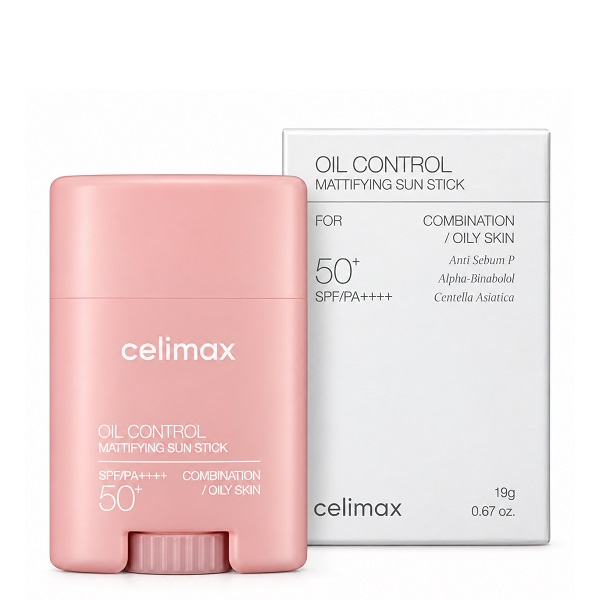 Celimax Oil Control Mattifying Sun Stick ضد آفتاب استیکی مات کننده سلیمکس