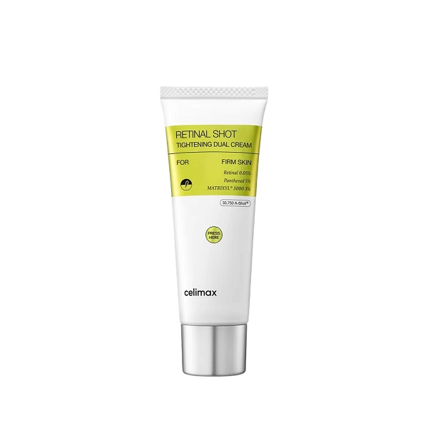 Celimax The Vita-A Retinal Shot Tightening Dual Cream کرم دوگانه ضد چروک رتینال شات سلیمکس