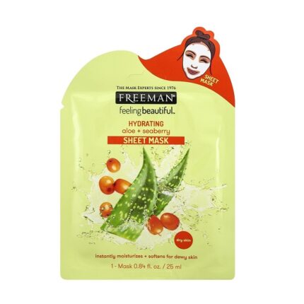 ماسک ورقه ای آبرسان آلوئه ورا و سی بری فریمن