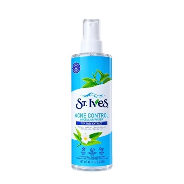 ST.Ives Acne Control Micellar Water میسلار واتر پوست چرب ضد جوش سنت ایوز