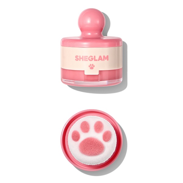 Sheglam Cutie Paw Blush Stamp-001 Love Cake رژگونه استامپی پنجه گربه ای شیگلم رنگ 001 Love Cake